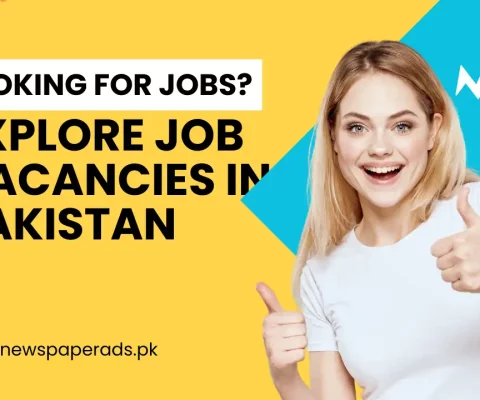 Jobs Vacancies in Pakistan